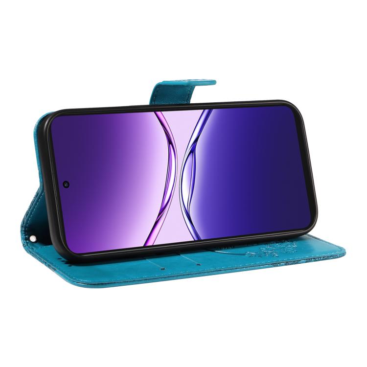 For OPPO A5 Pro 5G Global Swallowtail Butterfly Embossed Leather Phone Case