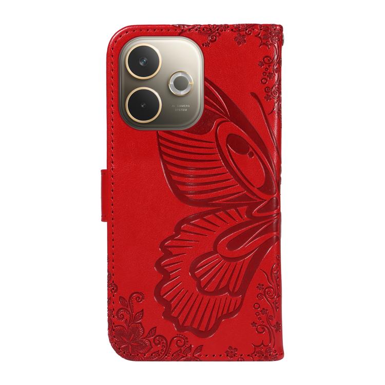 For OPPO A5 Pro 5G Global Swallowtail Butterfly Embossed Leather Phone Case