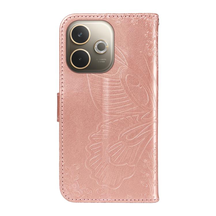 For OPPO A5 Pro 5G Global Swallowtail Butterfly Embossed Leather Phone Case