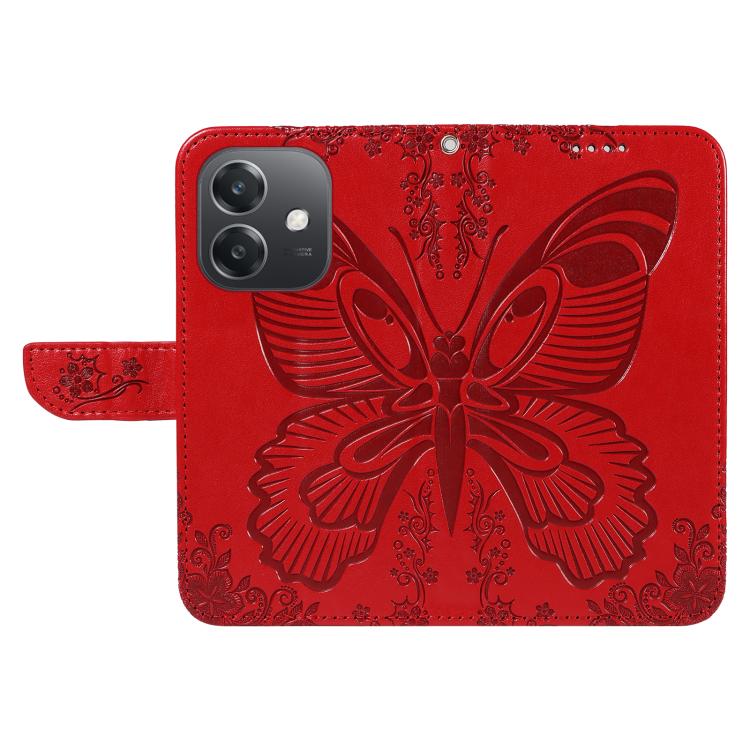 For OPPO A3 5G Global / A60 5G Swallowtail Butterfly Embossed Leather Phone Case