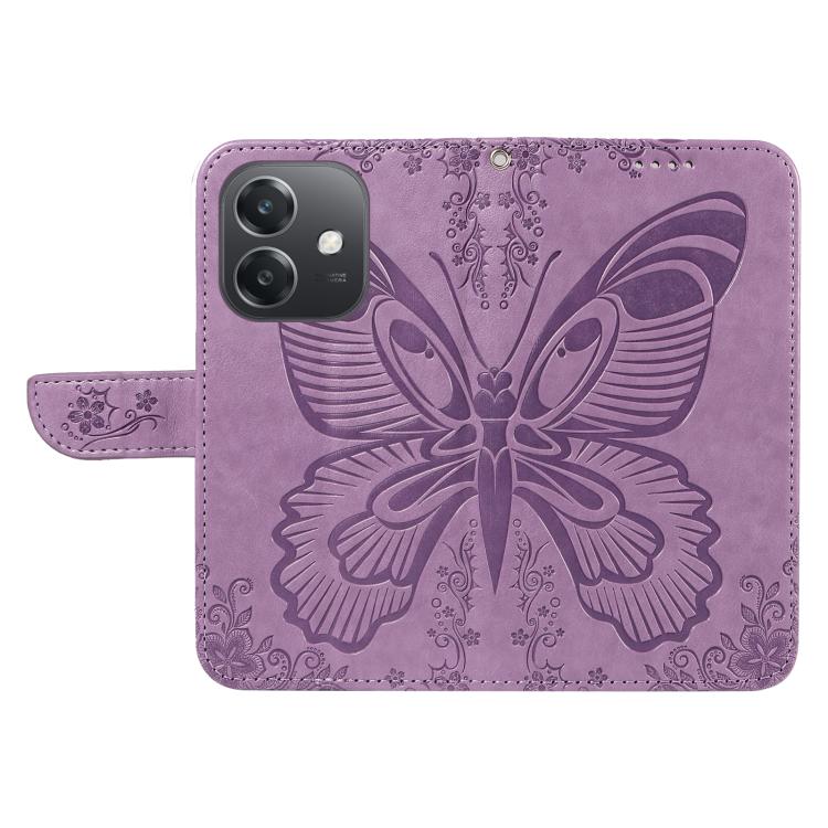 For OPPO A3 5G Global / A60 5G Swallowtail Butterfly Embossed Leather Phone Case