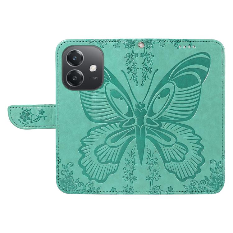 For OPPO A3 5G Global / A60 5G Swallowtail Butterfly Embossed Leather Phone Case