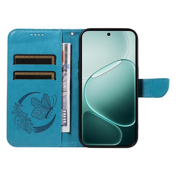 For OPPO A6 Pro 4G / 5G Global Swallowtail Butterfly Embossed Leather Phone Case