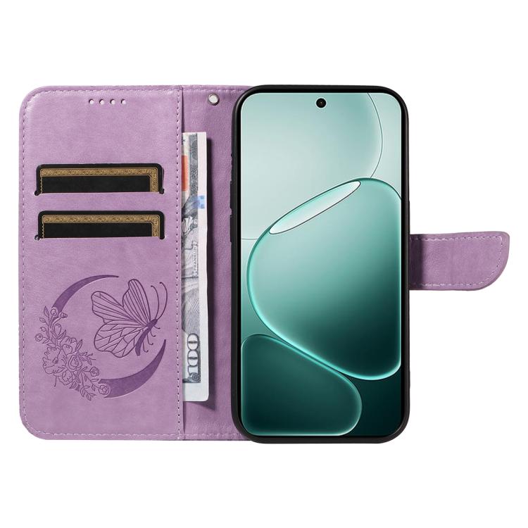 For OPPO A6 Pro 4G / 5G Global Swallowtail Butterfly Embossed Leather Phone Case