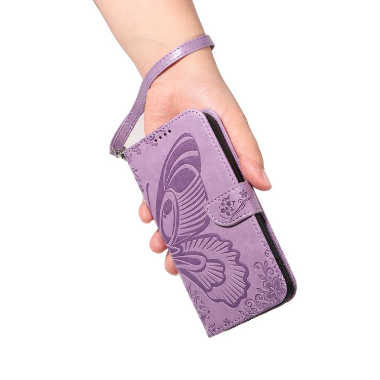 For OPPO Find X9 Swallowtail Butterfly Embossed Leather Phone Case