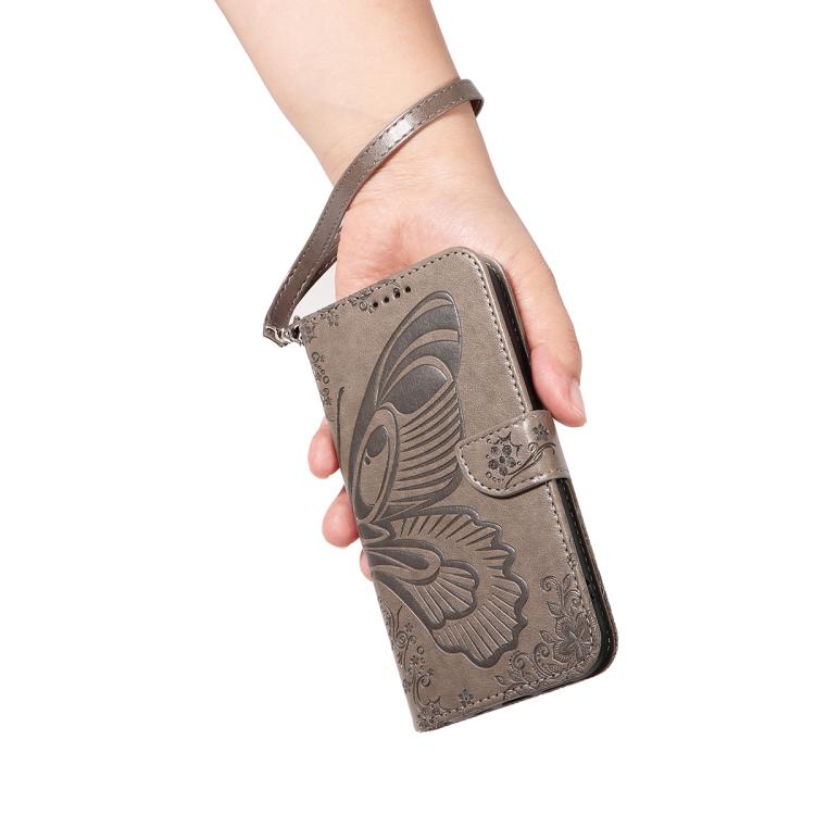 For OPPO Find X9 Swallowtail Butterfly Embossed Leather Phone Case