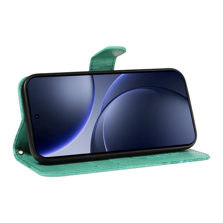 For OPPO Find X9 Swallowtail Butterfly Embossed Leather Phone Case