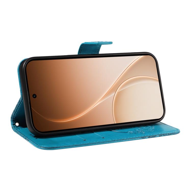 For OPPO Reno15 5G Global Swallowtail Butterfly Embossed Leather Phone Case