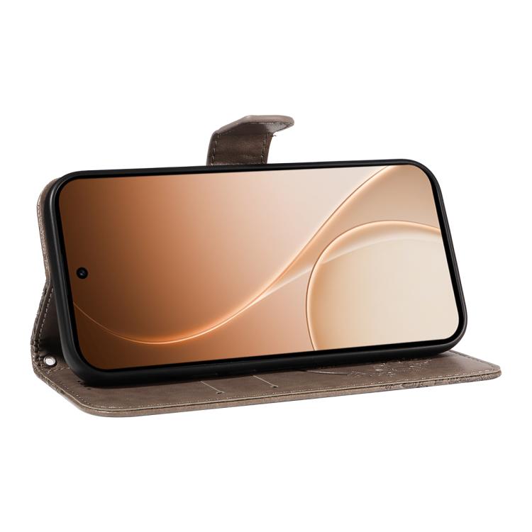 For OPPO Reno15 5G Global Swallowtail Butterfly Embossed Leather Phone Case