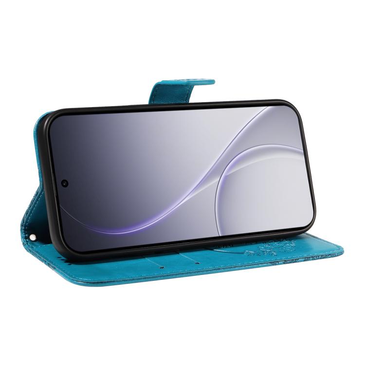 For OPPO Reno15 Pro 5G Global Swallowtail Butterfly Embossed Leather Phone Case
