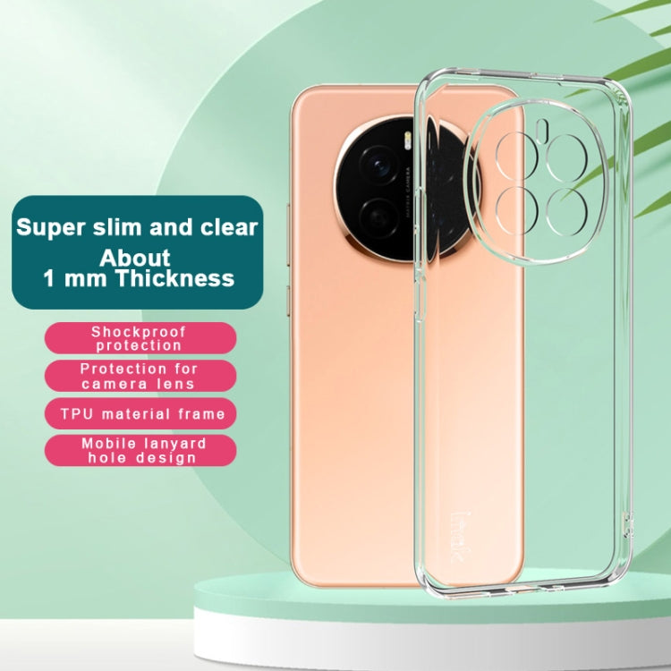 For Honor Magic7 5G imak UX-5 Series Super Slim Transparent Shockproof TPU Protective Case - Transparent