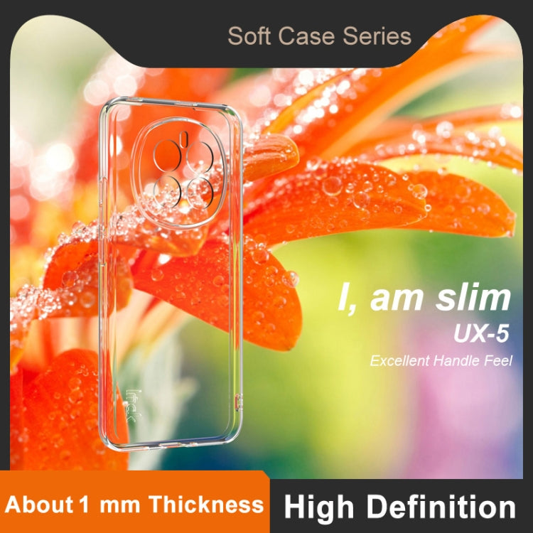 For Honor Magic7 5G imak UX-5 Series Super Slim Transparent Shockproof TPU Protective Case - Transparent