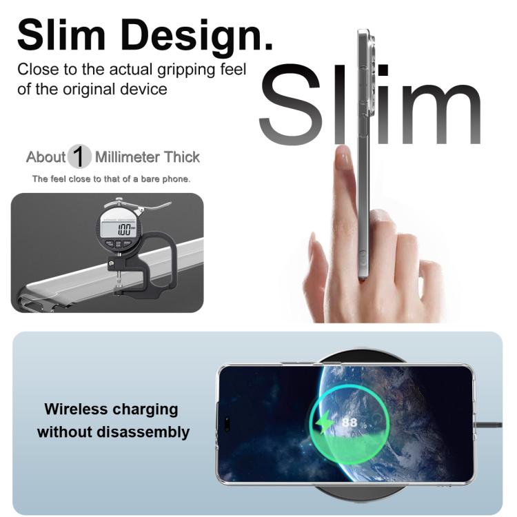 For Honor Power 5G imak UX-5 Series Super Slim Transparent Shockproof TPU Protective Case - Transparent