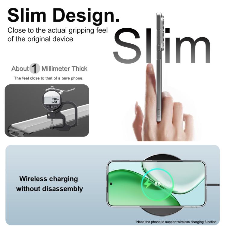 For Honor X70 5G/Magic8 Lite/X9d 5G imak UX-5 Series Super Slim Transparent Shockproof TPU Protective Case - Transparent