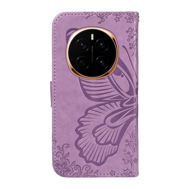 For Honor Magic7 Swallowtail Butterfly Embossed Leather Phone Case