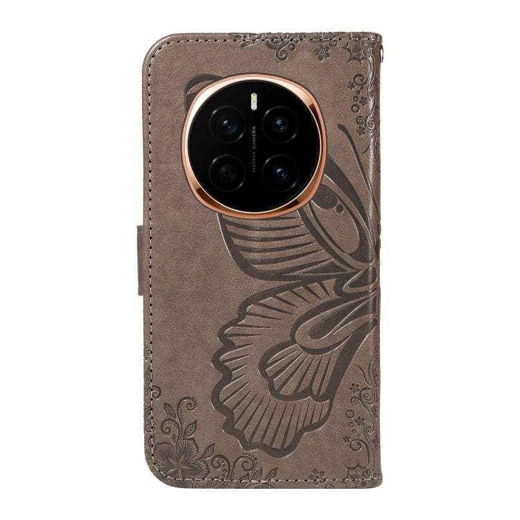 For Honor Magic7 Swallowtail Butterfly Embossed Leather Phone Case