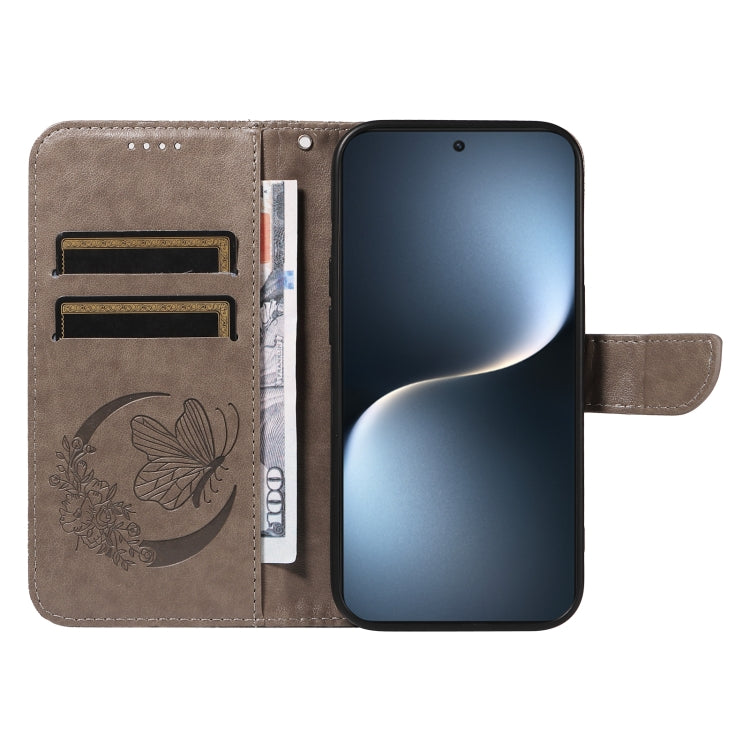 For Honor Magic7 Swallowtail Butterfly Embossed Leather Phone Case