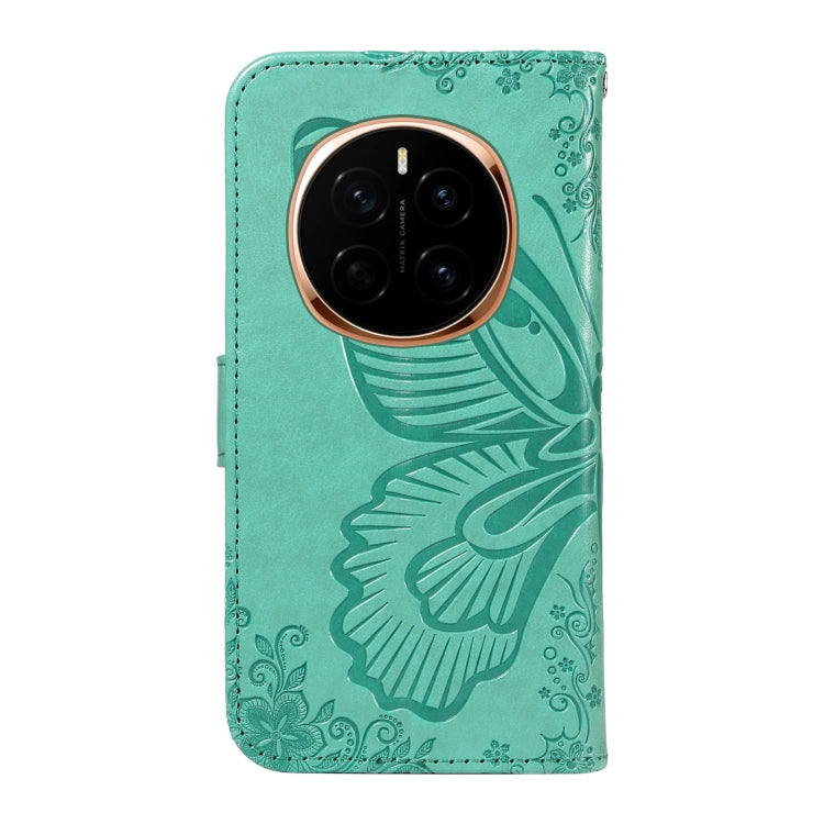 For Honor Magic7 Swallowtail Butterfly Embossed Leather Phone Case