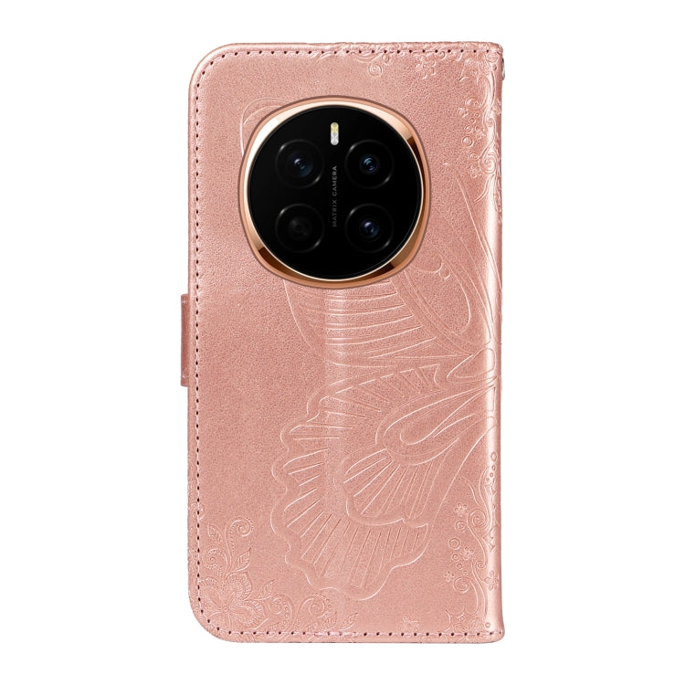 For Honor Magic7 Swallowtail Butterfly Embossed Leather Phone Case