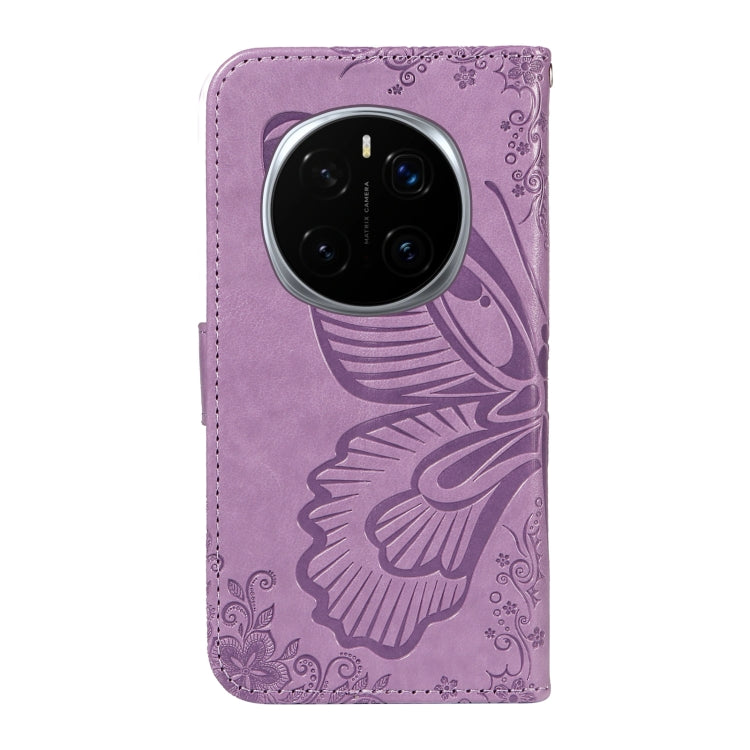 For Honor Magic7 Pro Swallowtail Butterfly Embossed Leather Phone Case