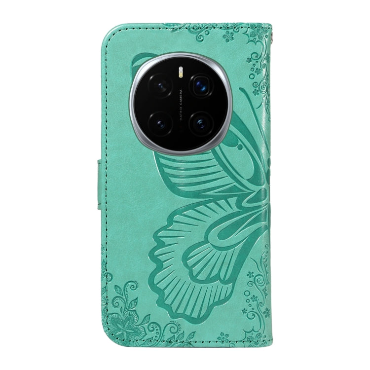For Honor Magic7 Pro Swallowtail Butterfly Embossed Leather Phone Case