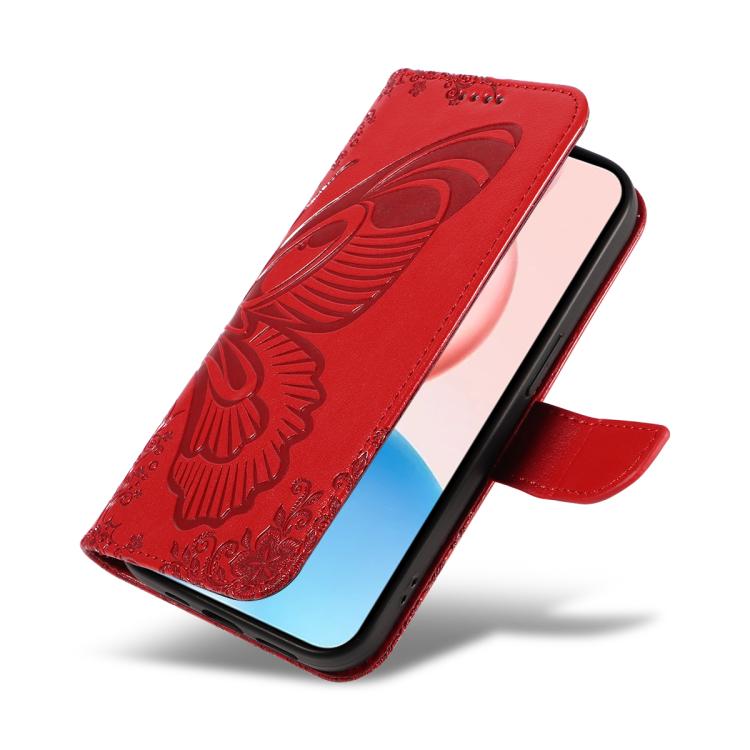 For Honor 400 Pro Global 160.8mm Swallowtail Butterfly Embossed Leather Phone Case