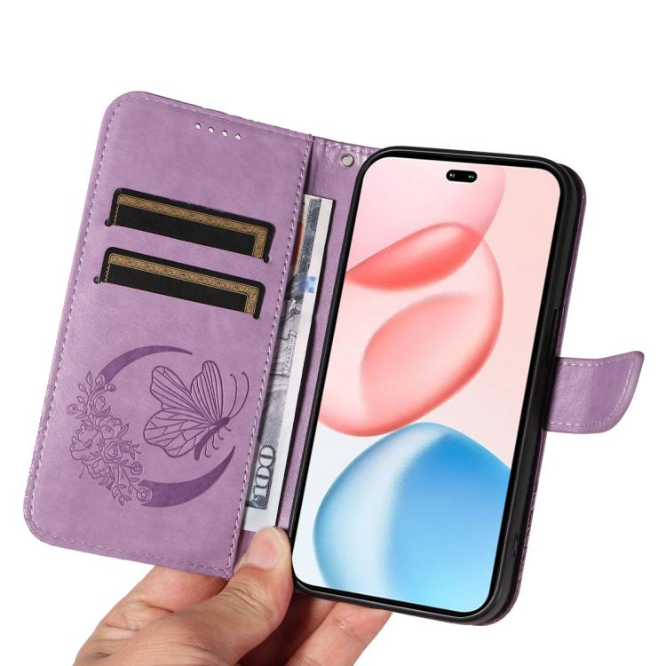 For Honor 400 Pro Global 160.8mm Swallowtail Butterfly Embossed Leather Phone Case