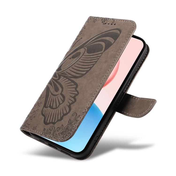 For Honor 400 Pro Global 160.8mm Swallowtail Butterfly Embossed Leather Phone Case