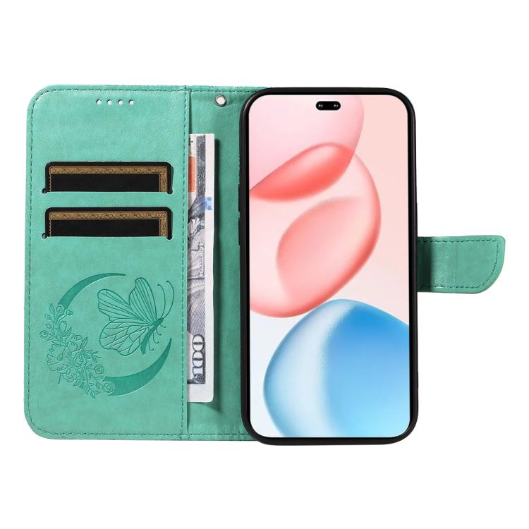 For Honor 400 Pro Global 160.8mm Swallowtail Butterfly Embossed Leather Phone Case