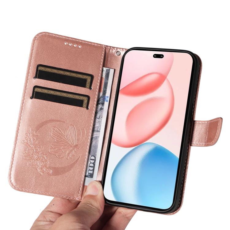 For Honor 400 Pro Global 160.8mm Swallowtail Butterfly Embossed Leather Phone Case