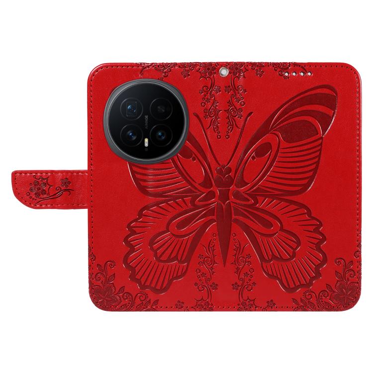 For Honor Magic8 Swallowtail Butterfly Embossed Leather Phone Case
