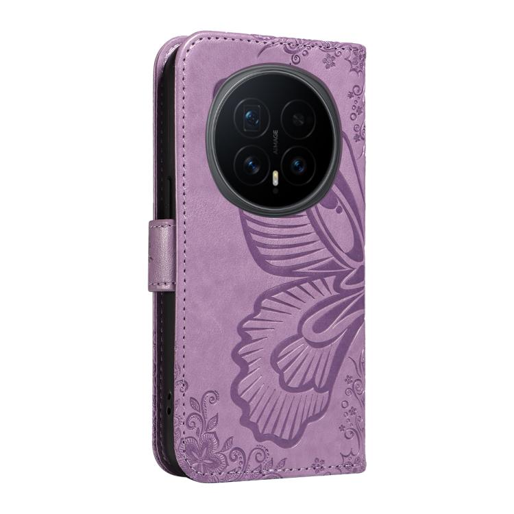 For Honor Magic8 Swallowtail Butterfly Embossed Leather Phone Case
