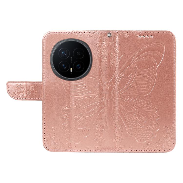 For Honor Magic8 Swallowtail Butterfly Embossed Leather Phone Case