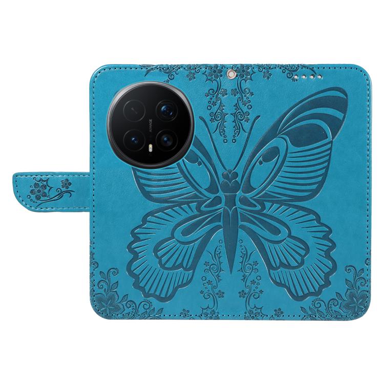 For Honor Magic8 Pro Swallowtail Butterfly Embossed Leather Phone Case
