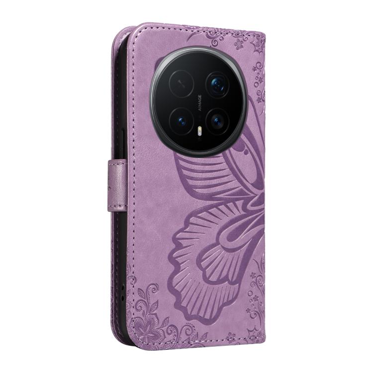 For Honor Magic8 Pro Swallowtail Butterfly Embossed Leather Phone Case