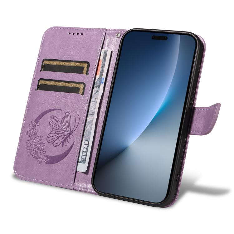 For Honor Magic8 Pro Swallowtail Butterfly Embossed Leather Phone Case