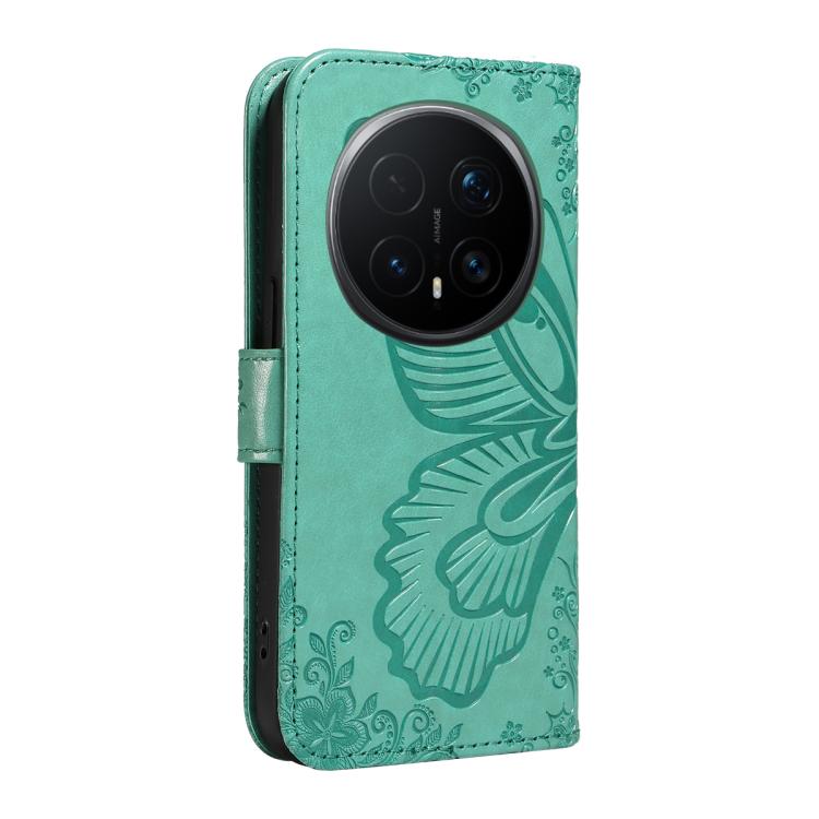 For Honor Magic8 Pro Swallowtail Butterfly Embossed Leather Phone Case