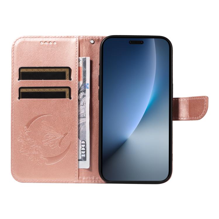 For Honor Magic8 Pro Swallowtail Butterfly Embossed Leather Phone Case
