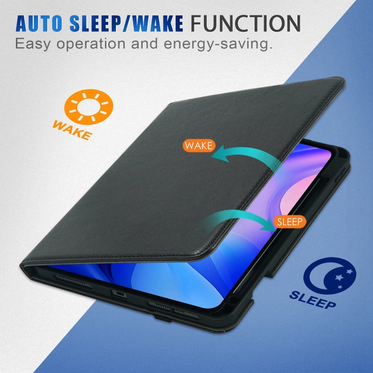 For iPad Air 11 2026 / 2025 / 2024 Front Stand Smart TPU Leather Tablet Case