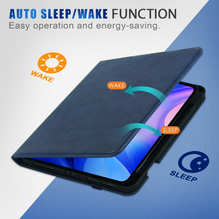For iPad Air 11 2026 / 2025 / 2024 Front Stand Smart TPU Leather Tablet Case