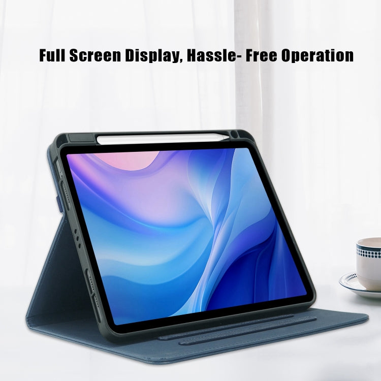 For iPad Air 11 2026 / 2025 / 2024 Front Stand Smart TPU Leather Tablet Case