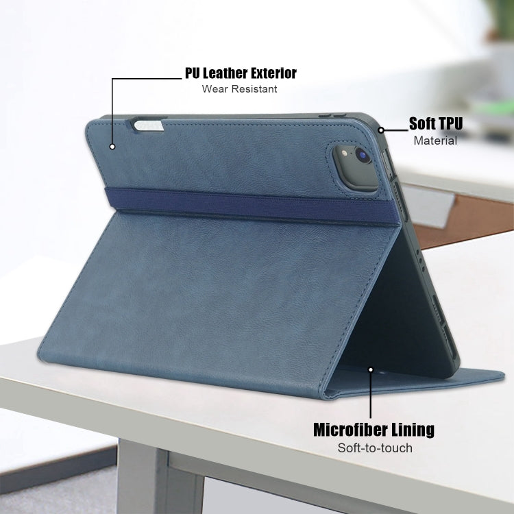 For iPad Air 11 2026 / 2025 / 2024 Front Stand Smart TPU Leather Tablet Case