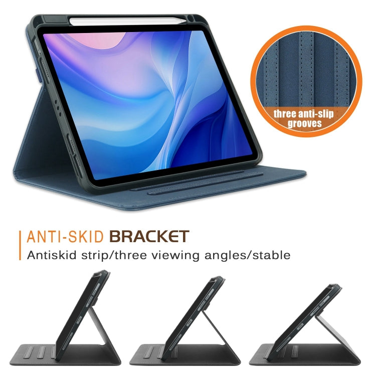 For iPad Air 11 2026 / 2025 / 2024 Front Stand Smart TPU Leather Tablet Case