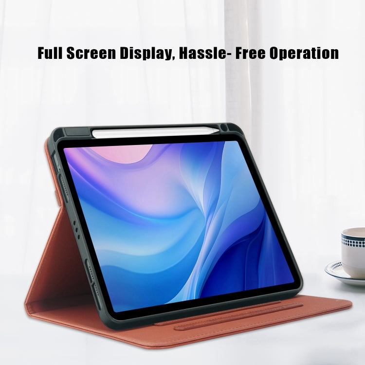 For iPad Air 11 2026 / 2025 / 2024 Front Stand Smart TPU Leather Tablet Case