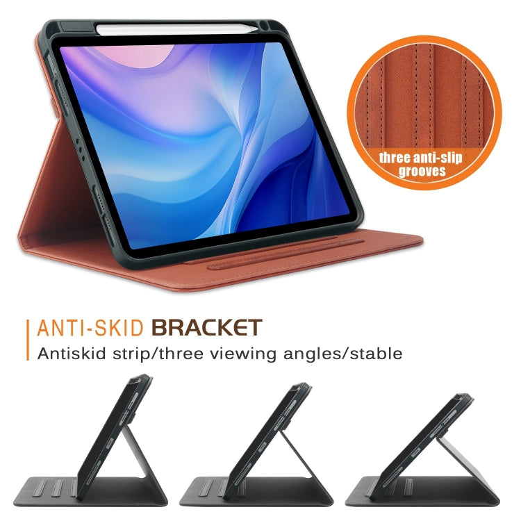 For iPad Air 11 2026 / 2025 / 2024 Front Stand Smart TPU Leather Tablet Case