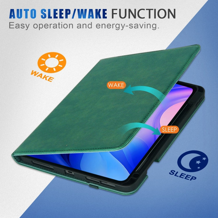 For iPad Air 11 2026 / 2025 / 2024 Front Stand Smart TPU Leather Tablet Case
