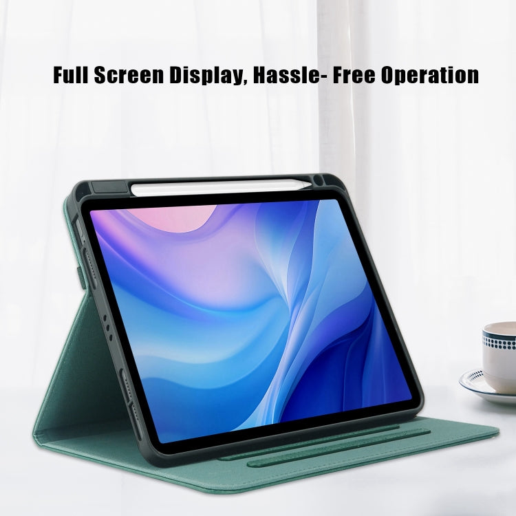 For iPad Air 11 2026 / 2025 / 2024 Front Stand Smart TPU Leather Tablet Case