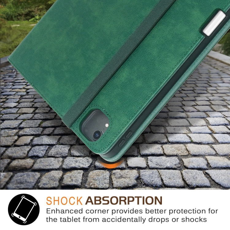 For iPad Air 11 2026 / 2025 / 2024 Front Stand Smart TPU Leather Tablet Case