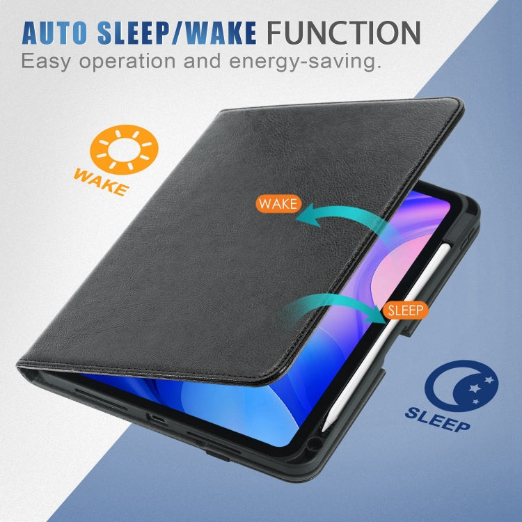 For iPad Pro 11 2025 / 2024 Front Stand Smart TPU Leather Tablet Case