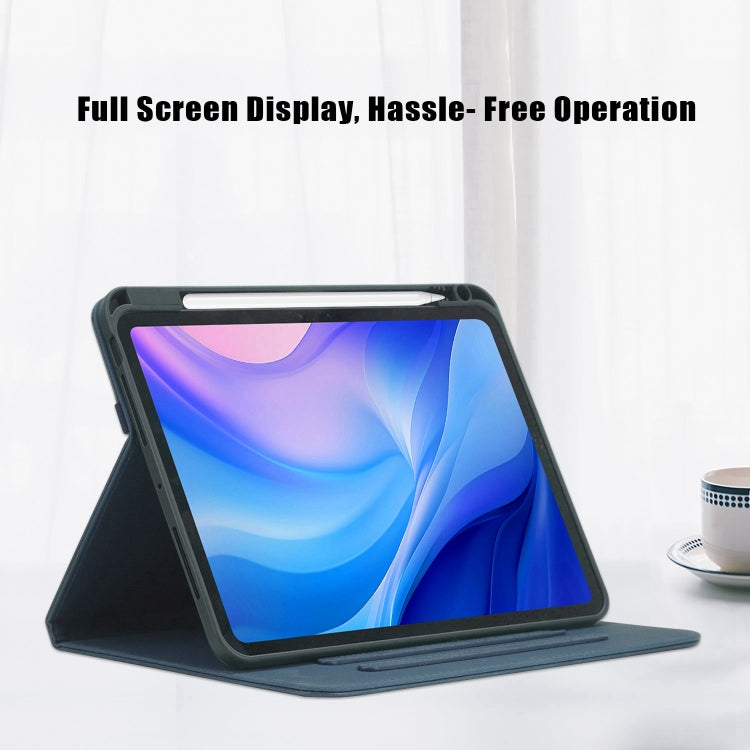For iPad Pro 11 2025 / 2024 Front Stand Smart TPU Leather Tablet Case